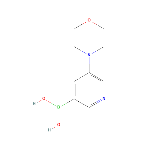 (5-morpholin-4-ylpyridin-3-yl)boronic acid (CAS: 1215107-26-8) - Related Chemical Product
