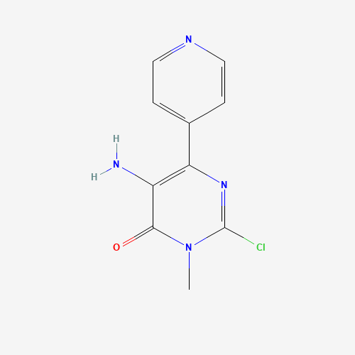 5-amino-2-chloro-3-methyl-6-pyridin-4-ylpyrimidin-4-one (CAS: 831231-67-5) - Related Chemical Product