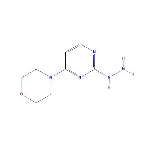 (4-morpholin-4-ylpyrimidin-2-yl)hydrazine (CAS: 908141-95-7) - Related Chemical Product