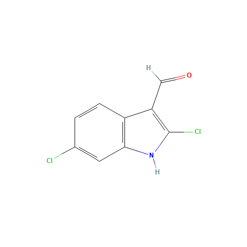 2,6-dichloro-1H-indole-3-carbaldehyde (CAS: 69111-62-2) - Related Chemical Product