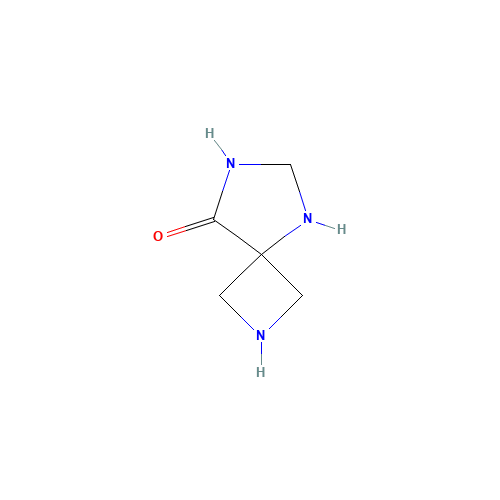 2,5,7-triazaspiro[3.4]octan-8-one (CAS: 693773-35-2) - Chemical Structure and Molecular Formula 