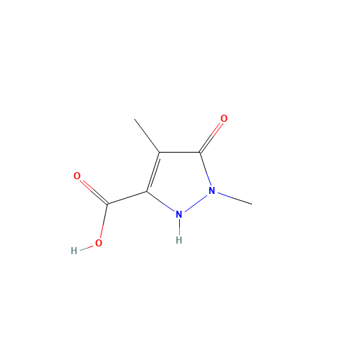 2,4-dimethyl-3-oxo-1H-pyrazole-5-carboxylic acid (CAS: 845675-32-3) - Related Chemical Product