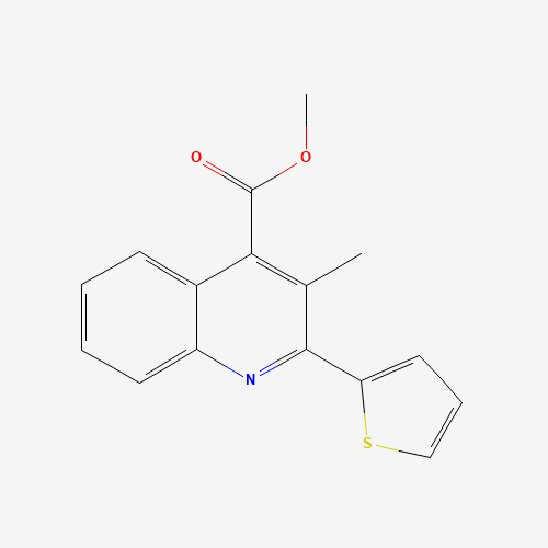 methyl 3-methyl-2-thiophen-2-ylquinoline-4-carboxylate (CAS: 351155-06-1) - Related Chemical Product