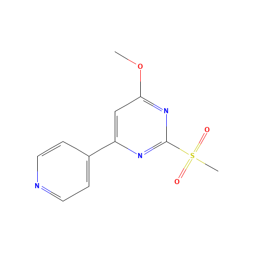 4-methoxy-2-methylsulfonyl-6-pyridin-4-ylpyrimidine (CAS: 54994-24-0) - Related Chemical Product