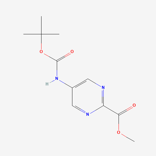 methyl 5-[(2-methylpropan-2-yl)oxycarbonylamino]pyrimidine-2-carboxylate (CAS: 1383802-16-1) - Related Chemical Product