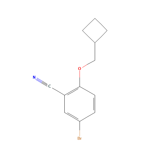 5-bromo-2-(cyclobutylmethoxy)benzonitrile (CAS: 1419747-72-0) - Related Chemical Product
