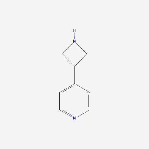 4-(azetidin-3-yl)pyridine (CAS: 790646-47-8) - Chemical Structure and Molecular Formula 
