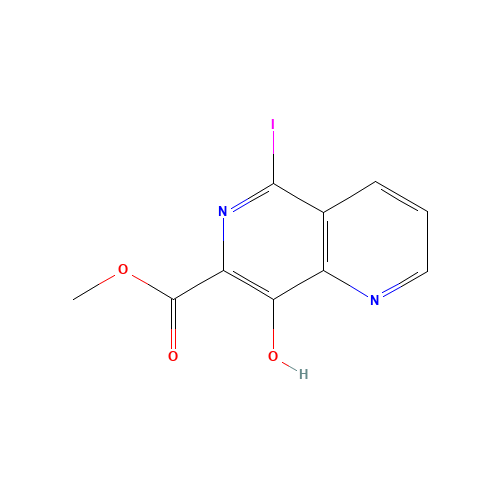 methyl 8-hydroxy-5-iodo-1,6-naphthyridine-7-carboxylate (CAS: 410543-75-8) - Related Chemical Product
