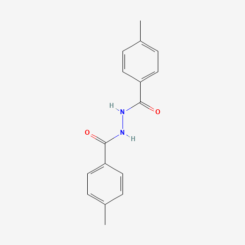 4-methyl-N'-(4-methylbenzoyl)benzohydrazide (CAS: 1530-73-0) - Chemical Structure and Molecular Formula 