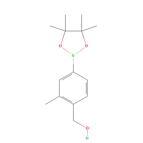 [2-methyl-4-(4,4,5,5-tetramethyl-1,3,2-dioxaborolan-2-yl)phenyl]methanol (CAS: 1160430-87-4) - Related Chemical Product