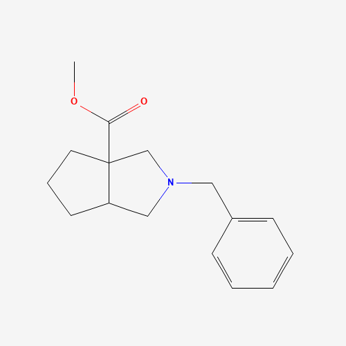 methyl 2-benzyl-1,3,4,5,6,6a-hexahydrocyclopenta[c]pyrrole-3a-carboxylate (CAS: 885958-43-0) - Related Chemical Product