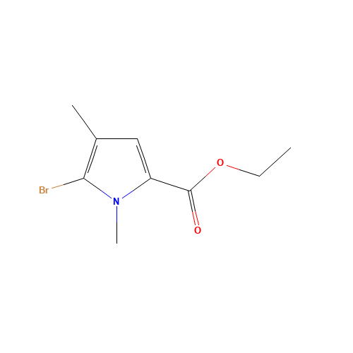 ethyl 5-bromo-1,4-dimethylpyrrole-2-carboxylate (CAS: 1374134-44-7) - Related Chemical Product