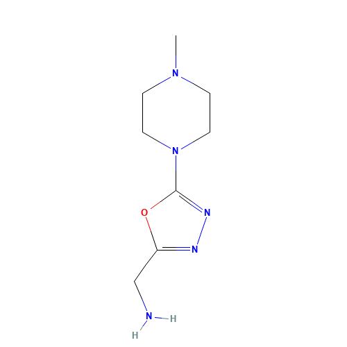 [5-(4-methylpiperazin-1-yl)-1,3,4-oxadiazol-2-yl]methanamine (CAS: 1017367-45-1) - Related Chemical Product