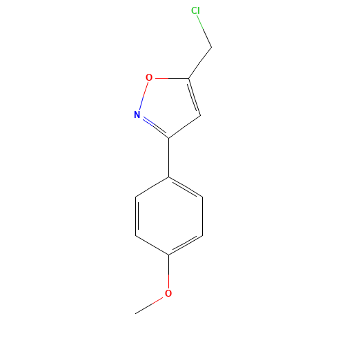 5-(chloromethyl)-3-(4-methoxyphenyl)-1,2-oxazole (CAS: 325744-41-0) - Related Chemical Product