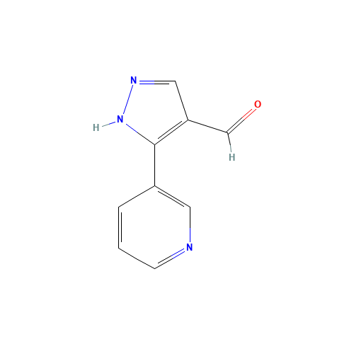 5-pyridin-3-yl-1H-pyrazole-4-carbaldehyde (CAS: 1006482-43-4) - Related Chemical Product