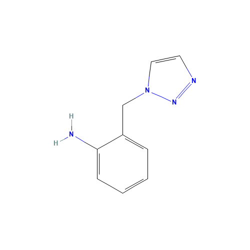2-(triazol-1-ylmethyl)aniline (CAS: 157846-05-4) - Related Chemical Product
