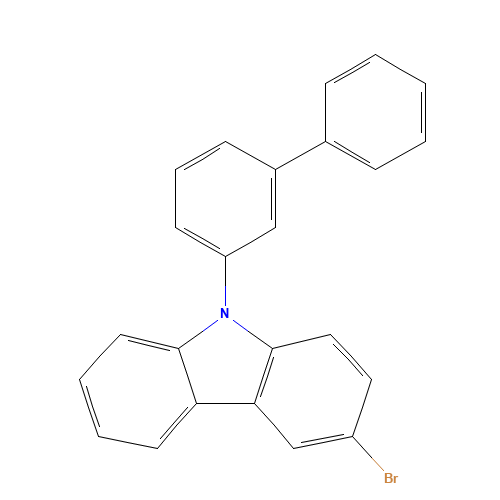 3-bromo-9-(3-phenylphenyl)carbazole (CAS: 1428551-28-3) - Related Chemical Product