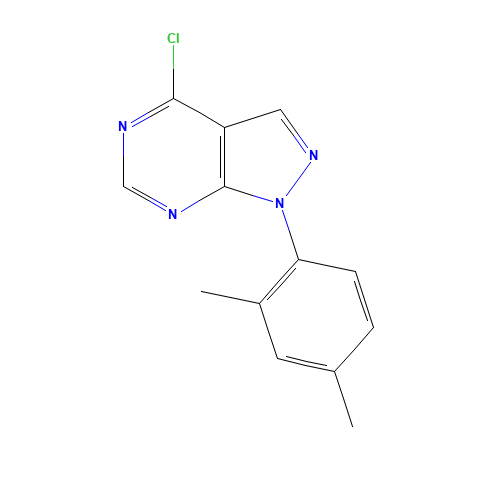 4-chloro-1-(2,4-dimethylphenyl)pyrazolo[3,4-d]pyrimidine (CAS: 610277-86-6) - Related Chemical Product