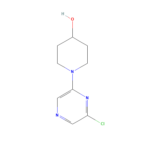 1-(6-chloropyrazin-2-yl)piperidin-4-ol (CAS: 913282-90-3) - Related Chemical Product