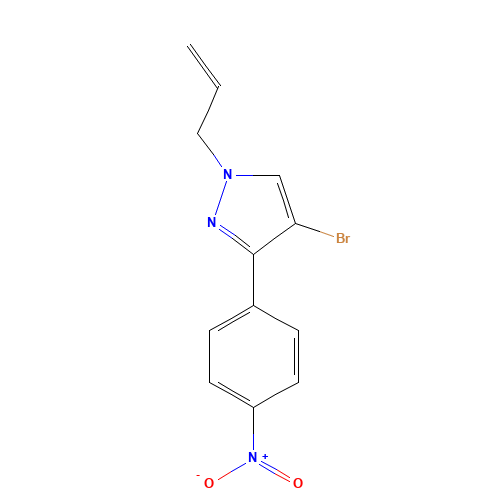 4-bromo-3-(4-nitrophenyl)-1-prop-2-enylpyrazole (CAS: 942920-38-9) - Related Chemical Product