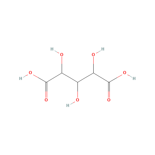 2,3,4-trihydroxypentanedioic acid (CAS: 33012-62-3) - Chemical Structure and Molecular Formula 