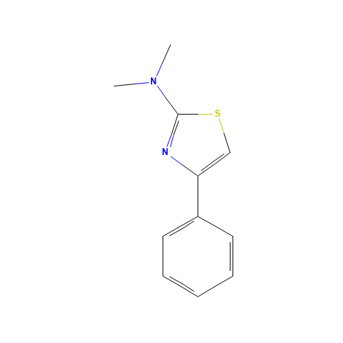 N,N-dimethyl-4-phenyl-1,3-thiazol-2-amine (CAS: 6142-13-8) - Related Chemical Product