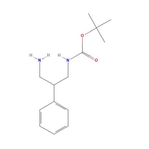 tert-butyl N-(3-amino-2-phenylpropyl)carbamate (CAS: 437708-57-1) - Related Chemical Product