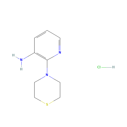 2-thiomorpholin-4-ylpyridin-3-amine;hydrochloride (CAS: 1221723-36-9) - Related Chemical Product