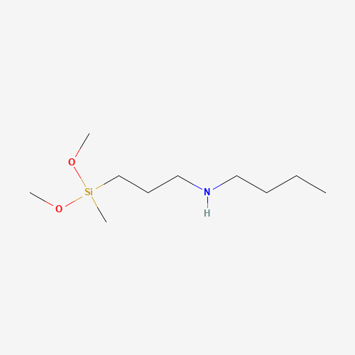 N-[3-[dimethoxy(methyl)silyl]propyl]butan-1-amine (CAS: 120939-52-8) - Related Chemical Product