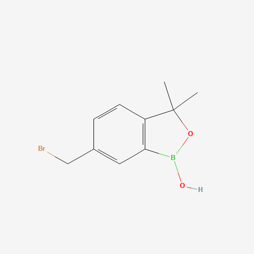 6-(bromomethyl)-1-hydroxy-3,3-dimethyl-2,1-benzoxaborole (CAS: 1437051-65-4) - Related Chemical Product