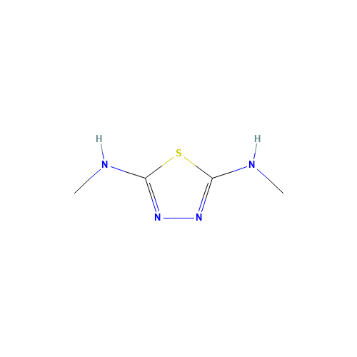 2-N,5-N-dimethyl-1,3,4-thiadiazole-2,5-diamine (CAS: 21123-50-2) - Related Chemical Product