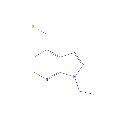 4-(bromomethyl)-1-ethylpyrrolo[2,3-b]pyridine (CAS: 1268516-17-1) - Related Chemical Product