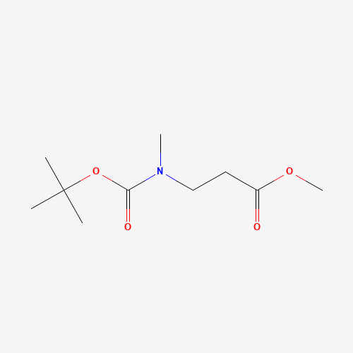 methyl 3-[methyl-[(2-methylpropan-2-yl)oxycarbonyl]amino]propanoate (CAS: 119740-95-3) - Related Chemical Product
