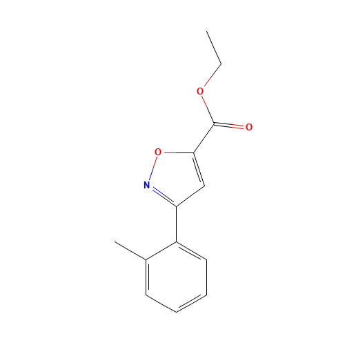 ethyl 3-(2-methylphenyl)-1,2-oxazole-5-carboxylate (CAS: 377059-29-5) - Related Chemical Product