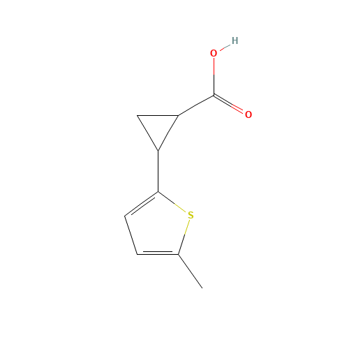 2-(5-methylthiophen-2-yl)cyclopropane-1-carboxylic acid (CAS: 455267-60-4) - Related Chemical Product