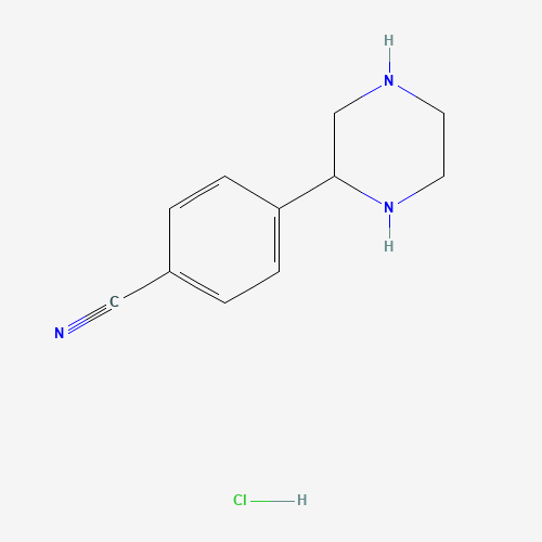 4-piperazin-2-ylbenzonitrile;hydrochloride (CAS: 1331954-26-7) - Related Chemical Product