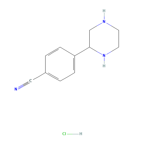 4-piperazin-2-ylbenzonitrile;hydrochloride (CAS: 1331954-26-7) - Related Chemical Product