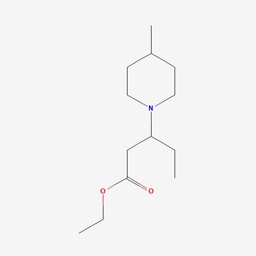 ethyl 3-(4-methylpiperidin-1-yl)pentanoate (CAS: 1332896-08-8) - Related Chemical Product