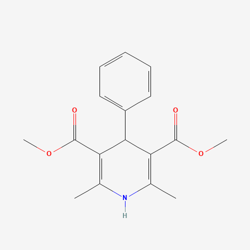 dimethyl 2,6-dimethyl-4-phenyl-1,4-dihydropyridine-3,5-dicarboxylate (CAS: 70677-78-0) - Related Chemical Product