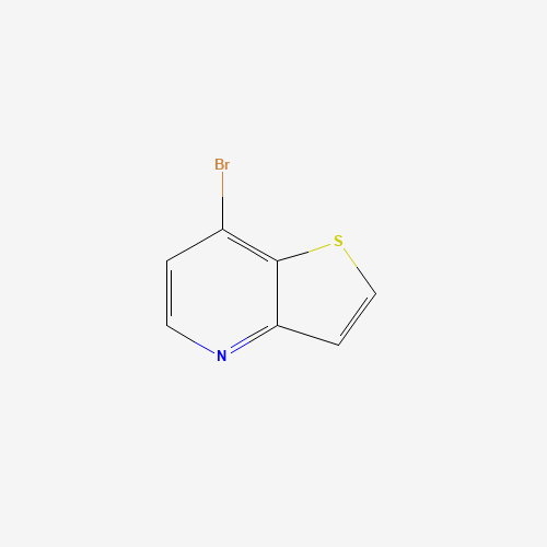 7-bromothieno[3,2-b]pyridine (CAS: 603305-89-1) - Chemical Structure and Molecular Formula 
