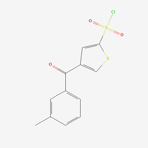4-(3-methylbenzoyl)thiophene-2-sulfonyl chloride (CAS: 119018-07-4) - Related Chemical Product