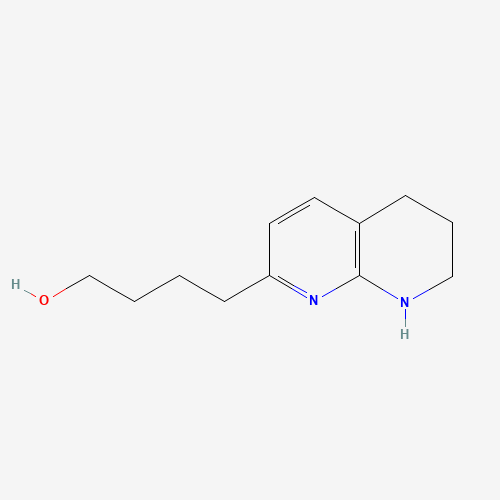 4-(5,6,7,8-tetrahydro-1,8-naphthyridin-2-yl)butan-1-ol (CAS: 714569-64-9) - Related Chemical Product