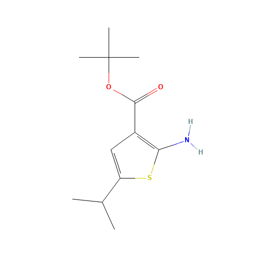 tert-butyl 2-amino-5-propan-2-ylthiophene-3-carboxylate (CAS: 554444-00-7) - Related Chemical Product