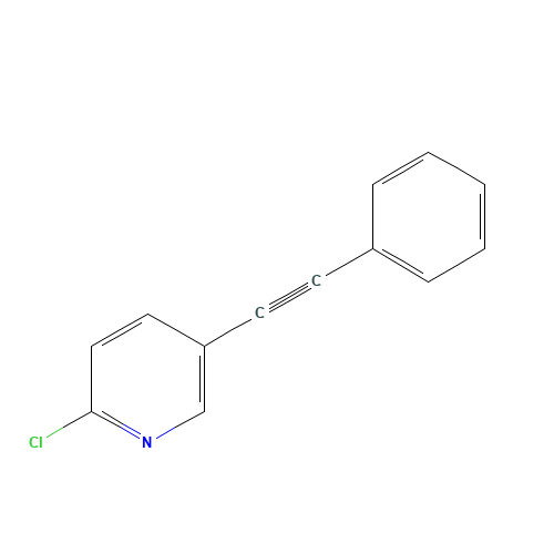 2-chloro-5-(2-phenylethynyl)pyridine (CAS: 87148-60-5) - Related Chemical Product