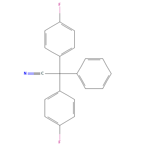 2,2-bis(4-fluorophenyl)-2-phenylacetonitrile (CAS: 289656-82-2) - Related Chemical Product