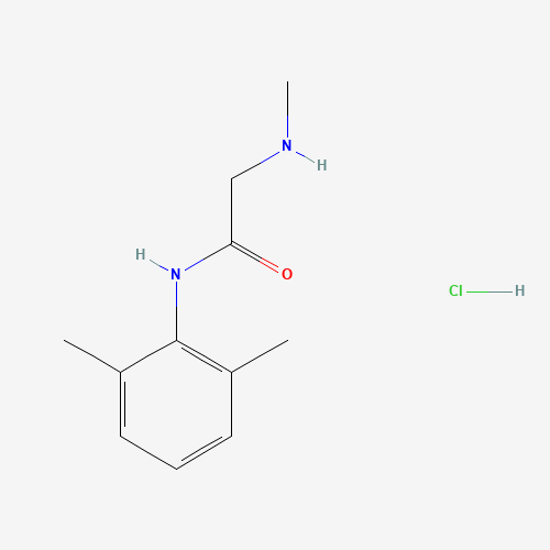 N-(2,6-dimethylphenyl)-2-(methylamino)acetamide;hydrochloride (CAS: 42459-27-8) - Related Chemical Product