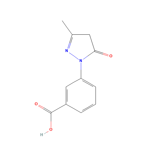 3-(3-methyl-5-oxo-4H-pyrazol-1-yl)benzoic acid (CAS: 60297-63-4) - Related Chemical Product