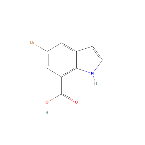 5-bromo-1H-indole-7-carboxylic acid (CAS: 860624-90-4) - Related Chemical Product