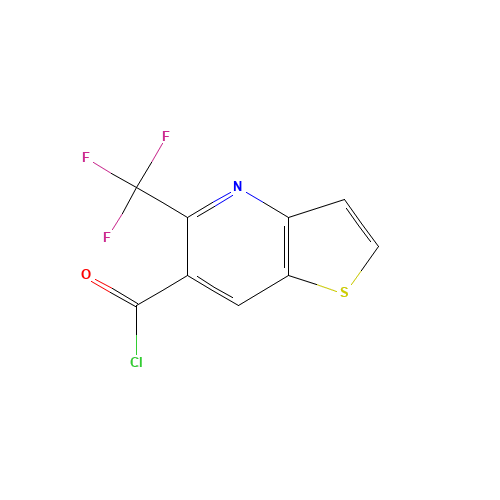 5-(trifluoromethyl)thieno[3,2-b]pyridine-6-carbonyl chloride (CAS: 1176702-38-7) - Related Chemical Product