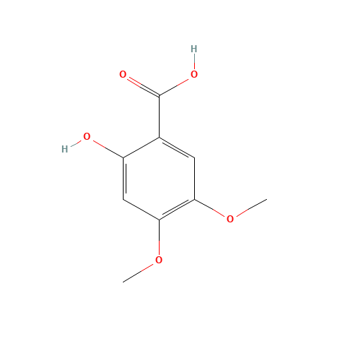 2-hydroxy-4,5-dimethoxybenzoic acid (CAS: 5722-93-0) - Related Chemical Product